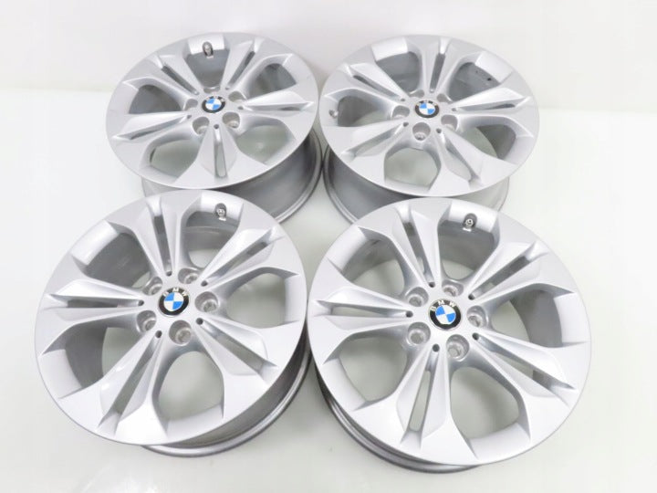 4x Alufelge 17 Zoll 7.5" 5x112 52ET Glanz Silber 6856065 BMW X1 F48 Rim Wheel FEL8573623541hp