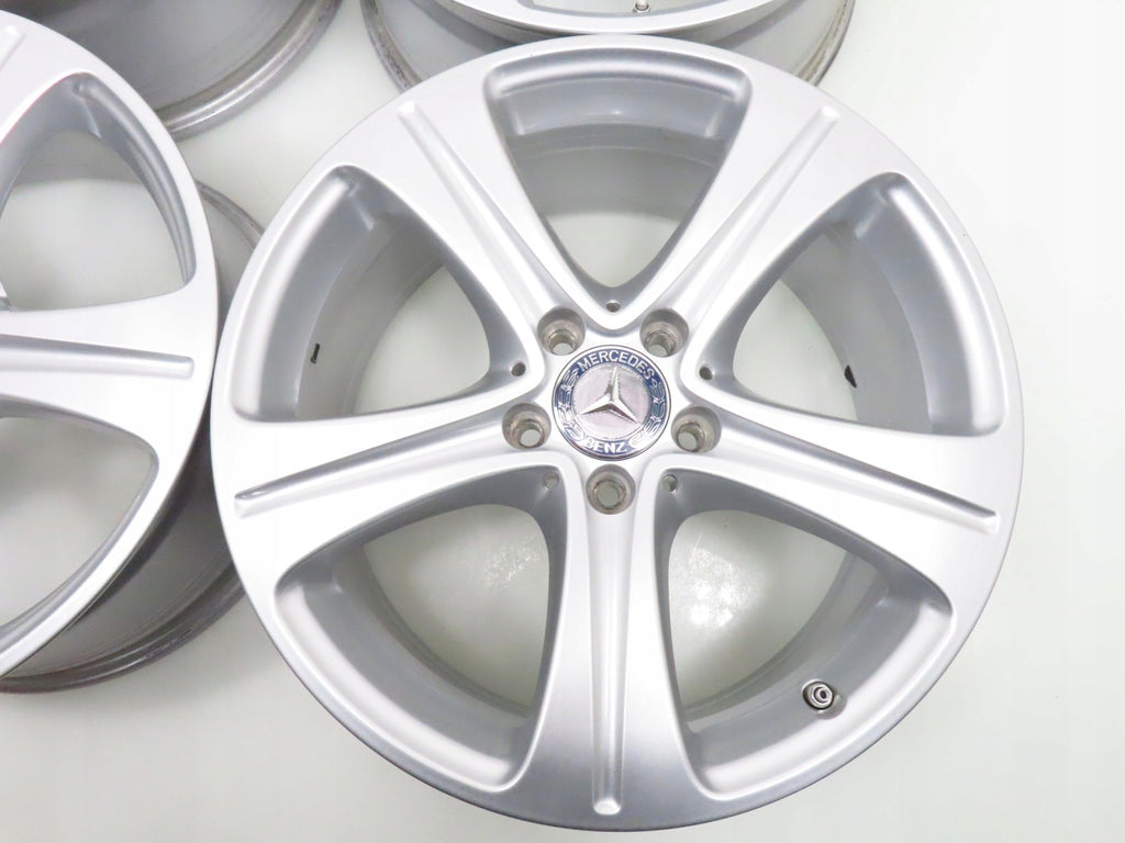 4x Alufelge 18 Zoll 8.0" 5x112 43ET Glanz Silber A2134011400 Mercedes-Benz W213 FEL2200456647le