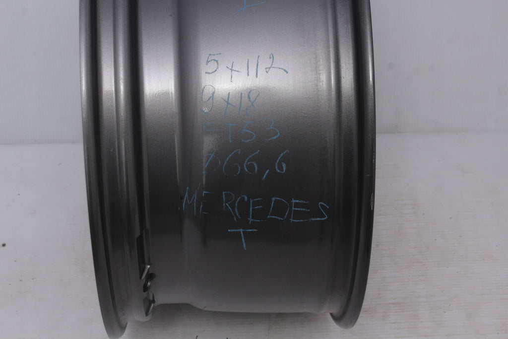 4x Alufelge 18 Zoll 9.0" 5x112 53ET Matt Silber A2134010400 Mercedes-Benz Mg FEL2561618712qh