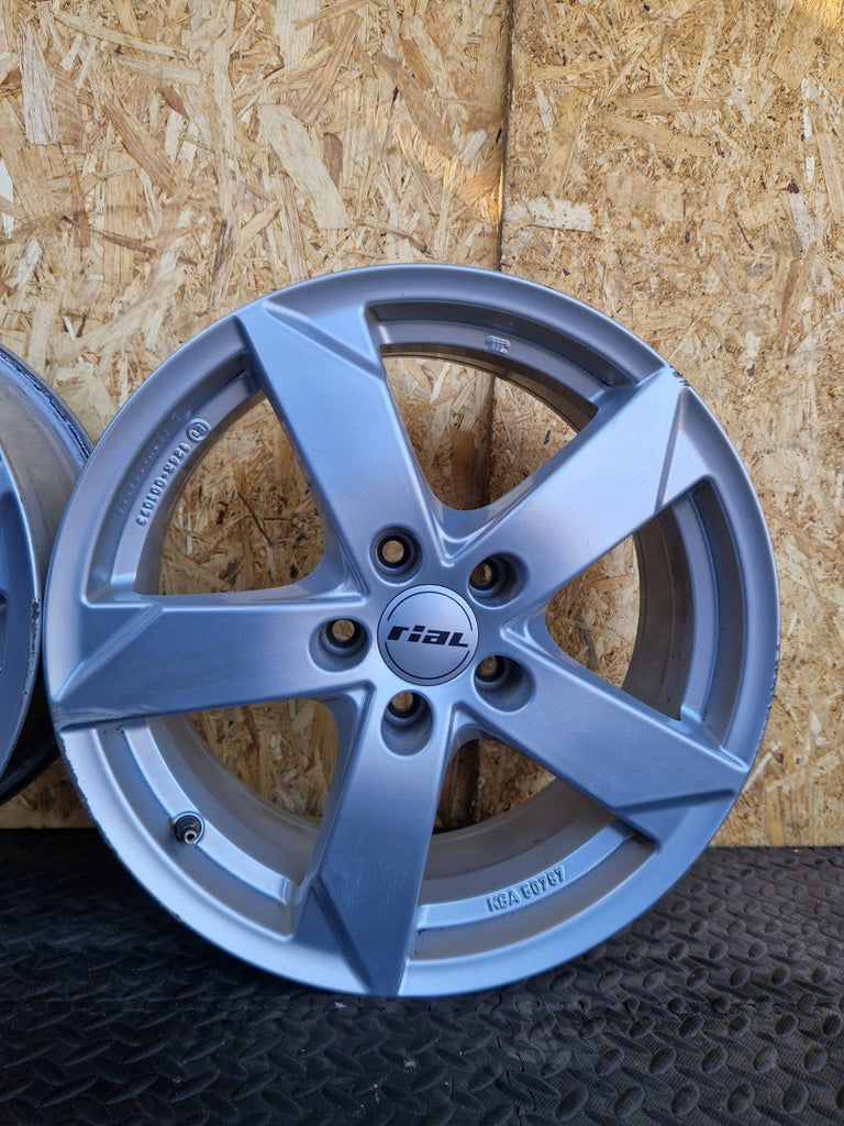 4x Alufelge 17 Zoll 7.0" 5x112 39ET Glanz Silber KBA50787 Rim Wheel FEL4321672747rq