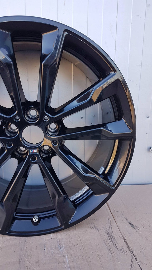 1x Alufelge 20 Zoll 43ET Glanz Schwarz 7916266 BMW X3 G01 Rim Wheel FEL1847732377ub