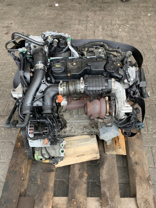 Motor Citroën Berlingo 9H06 1.6 EHDI 159TKm Diesel Engine Komplett MOT4214014548ft
