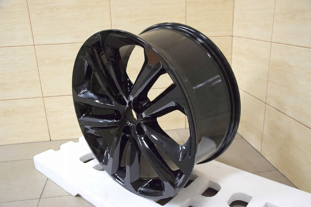 1x Alufelge 19 Zoll 8.5" 8x100 HK8M-1007-EA Jaguar F-Pace Rim Wheel