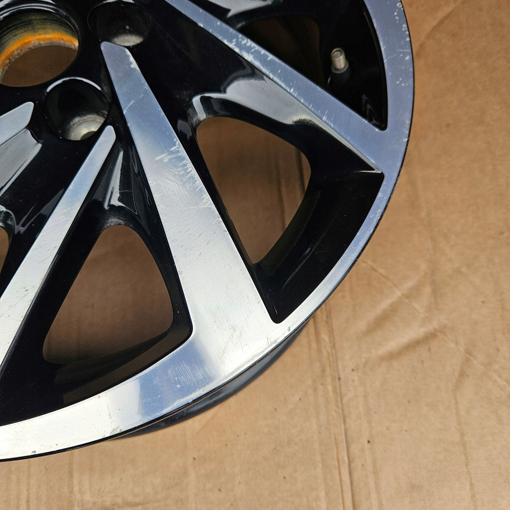 1x Alufelge 15 Zoll 5.5" 5x100 40ET Schwarz 2G0601025 VW Polo Rim Wheel FEL9303975856tw