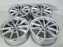 Laden Sie das Bild in den Galerie-Viewer, 4x Alufelge 17 Zoll 7.5" 5x112 27ET Glanz Silber BMW Rim Wheel FEL6756263863iz