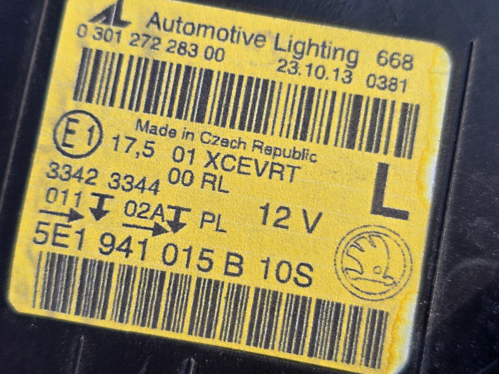 Frontscheinwerfer Skoda Octavia III 5E1941015B Xenon Links Headlight SCH6938173082sa