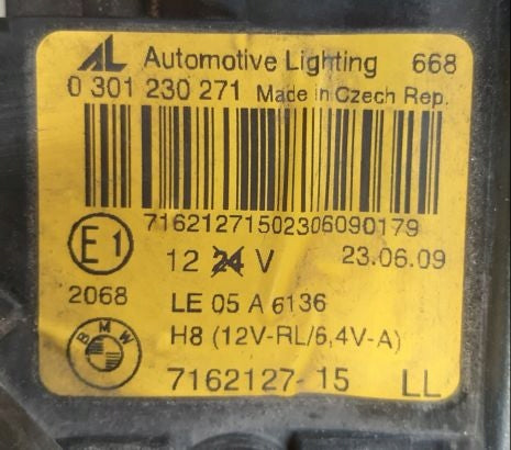 Frontscheinwerfer BMW 3 E93 Coupe E92 7162127-15 Xenon Links Headlight SCH7310377147ox