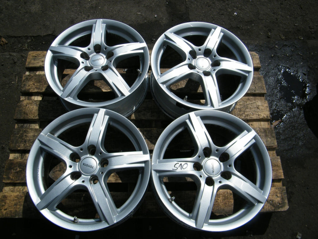 4x Alufelge 16 Zoll 6.5" 5x114.3 39ET Toyota Corolla Avensis Rav 4 I Rim Wheel FEL4984646794op