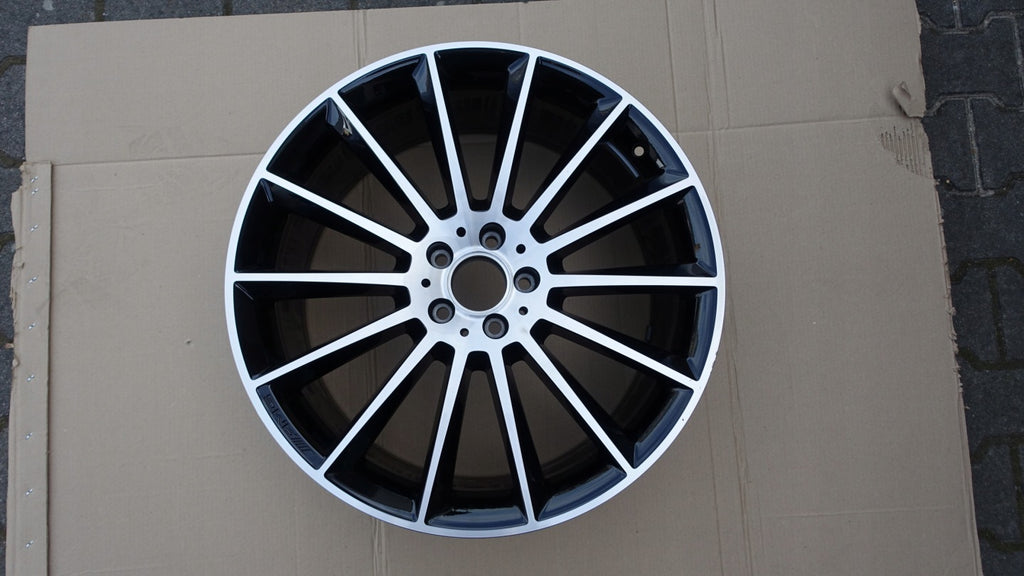 1x Alufelge 21 Zoll 10.0" 5x112 54ET Glanz Graphit A1674013400 Mercedes-Benz Gle FEL2707815703kx