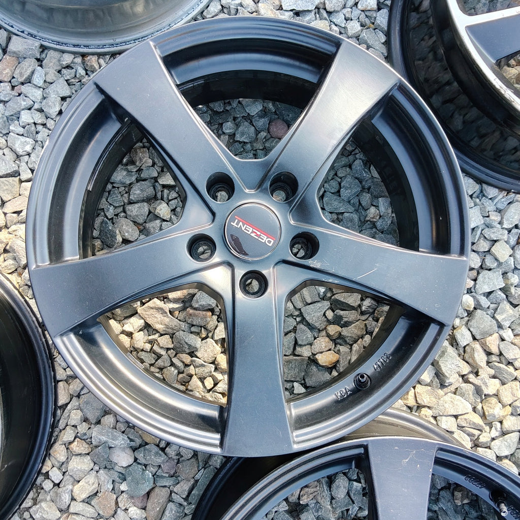 4x Alufelge 17 Zoll 7.0" 5x114.3 48ET Schwarz KBA47783 Mazda I Z 4 Rim Wheel FEL6117997473ph