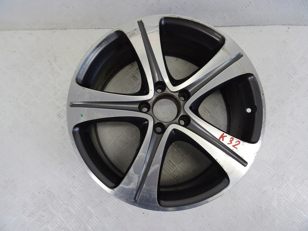 1x Alufelge 18 Zoll 8.0" 5x112 43ET A2134011400 Mercedes-Benz Rim Wheel