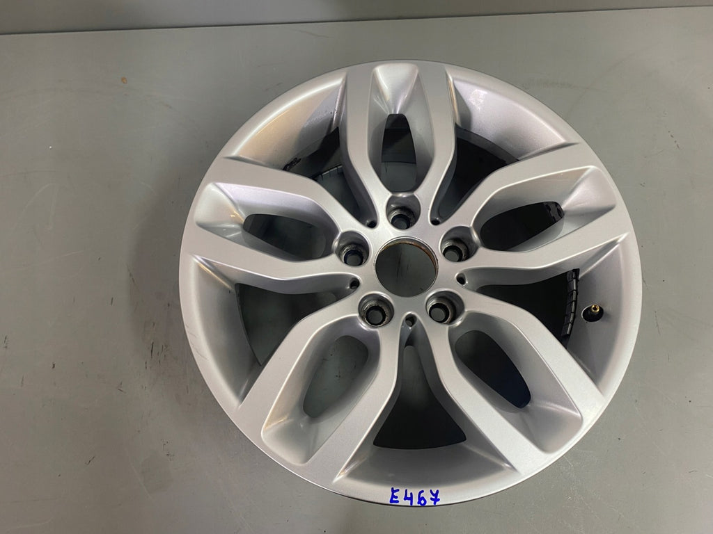 1x Alufelge 17 Zoll 7.5" 5x120 32ET Glanz Silber 6787576 BMW F26 F25 Rim Wheel FEL9798415493tp