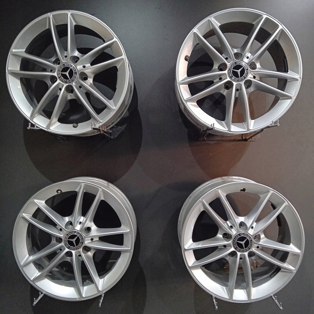 4x Alufelge 16 Zoll 6.5" 5x112 44ET A1774010100 Mercedes-Benz W176 Rim Wheel