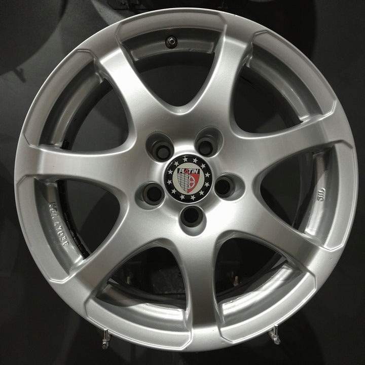 4x Alufelge 16 Zoll 6.0" 5x100 38ET Glanz Silber KBA47038 Skoda Kamiq Rim Wheel FEL1360142377ou