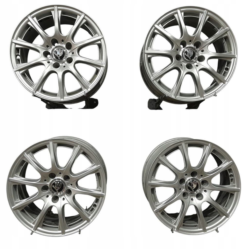 4x Alufelge 16 Zoll 6.5" 5x112 38ET A2054012400 Mercedes-Benz Octavia I FEL3631205924ps