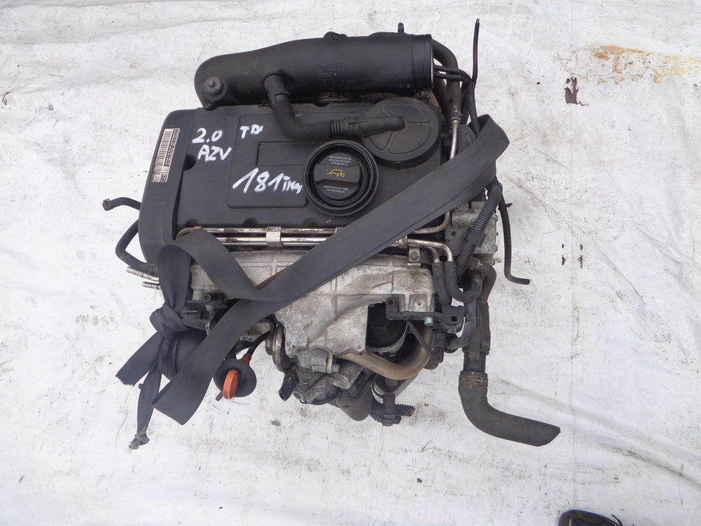 Motor Skoda VW AZV 2.0 TDI 136PS 100kW 181TKm Diesel Engine Komplett