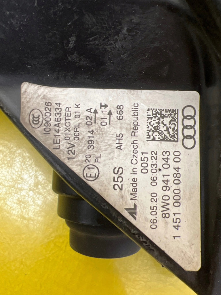 Frontscheinwerfer Audi A4 8W0941043 Xenon Links Scheinwerfer Headlight SCH3896614400xg