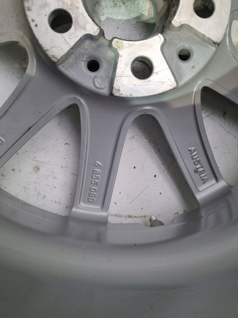 1x Alufelge 16 Zoll 7.0" 5x112 52ET Glanz Silber 6855080 BMW 2 F45 F46 Rim Wheel FEL2155930875gx