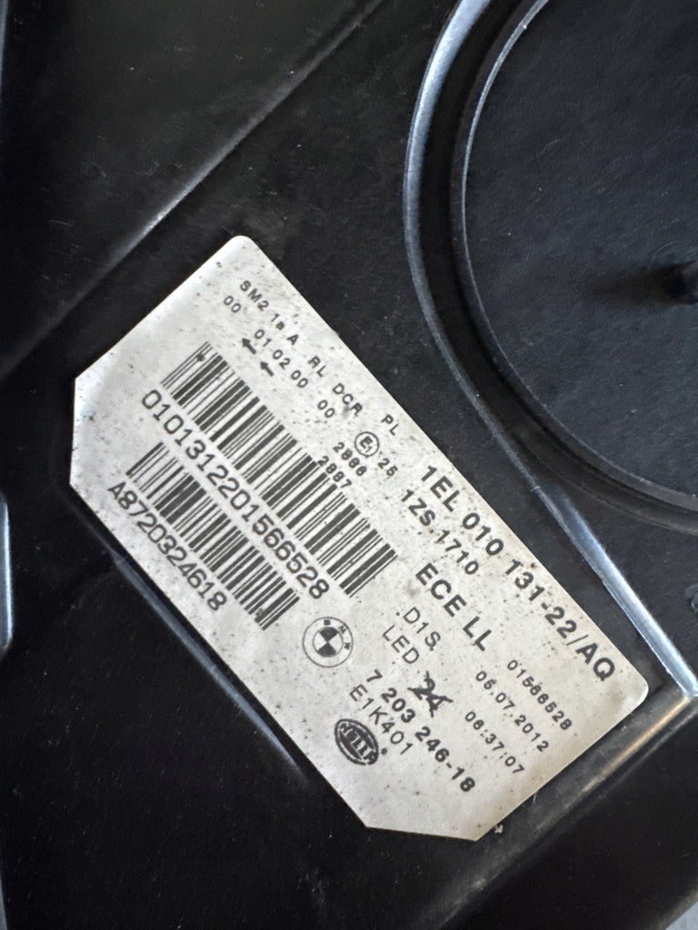Frontscheinwerfer BMW 5 F11 F10 7203246 Xenon Ein Stück (Rechts oder Links) SCH3891597652tv