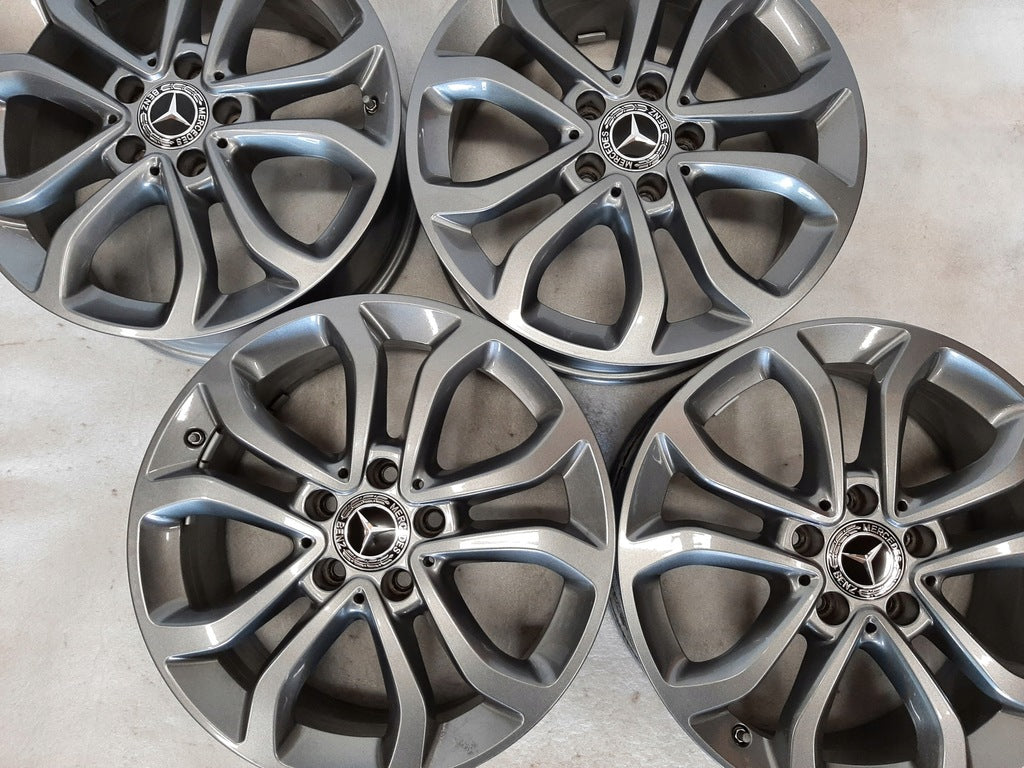 4x Alufelge 17 Zoll 7.0" 5x112 48 5ET A2054010200 Mercedes-Benz W205 Rim Wheel FEL8109283432db