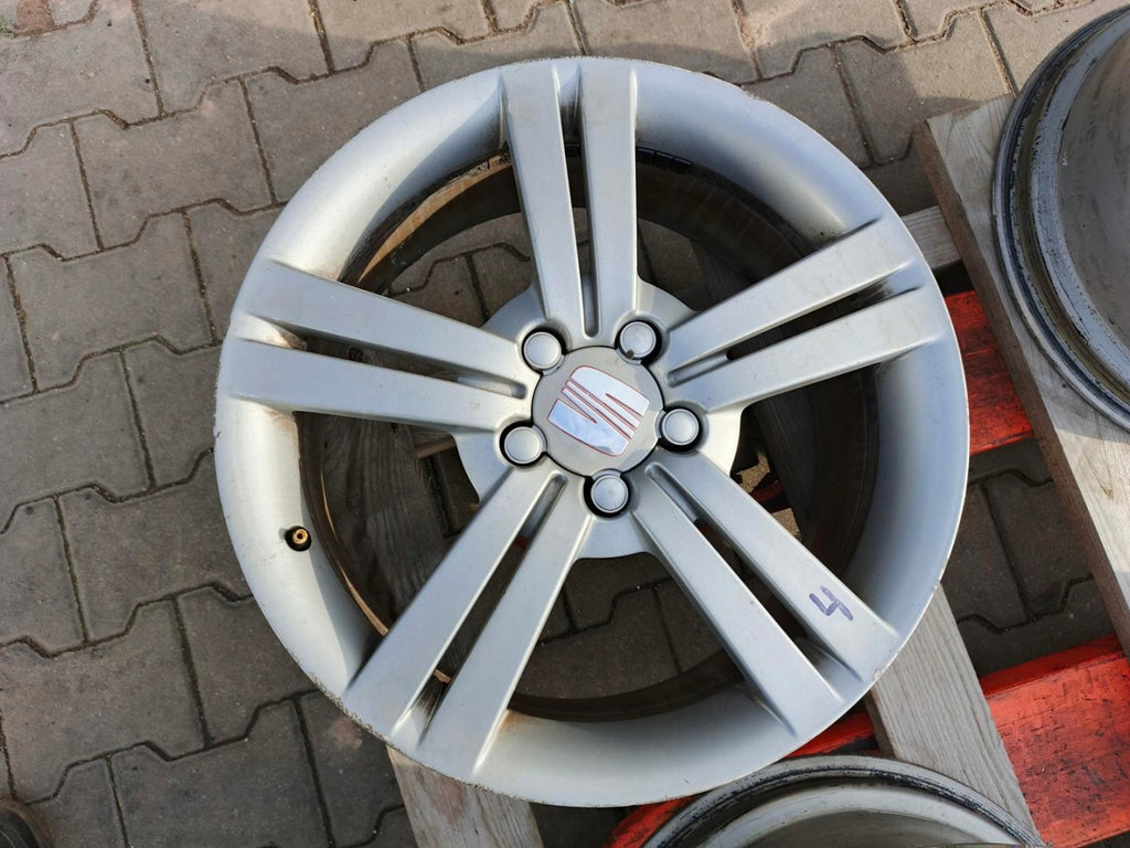 1x Alufelge 18 Zoll 7.5" 5x112 51ET Matt Grau 1P0601025D Cupra Leon Toledo I FEL9740824268oa
