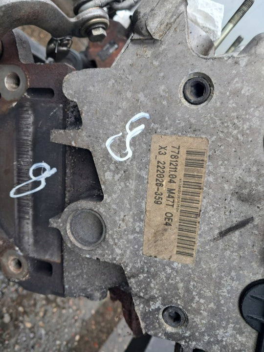 Motor BMW E60 7786664 M47T2 163PS Diesel Engine Unkomplett MOT3705604759hf
