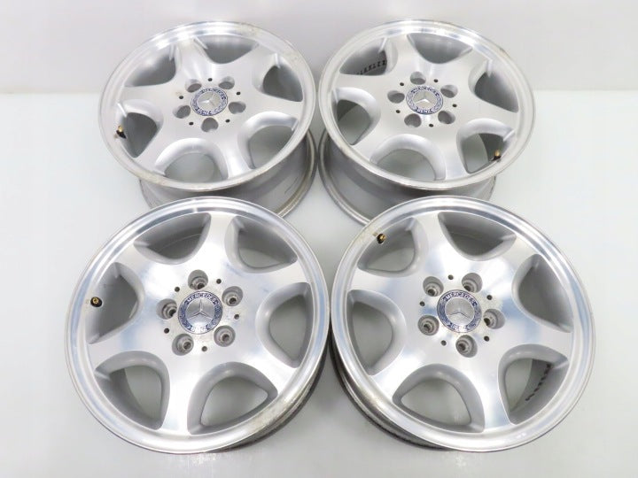 4x Alufelge 16 Zoll 7.0" 5x112 37ET Silber A1704011102 Mercedes-Benz Slk FEL7646465339zu