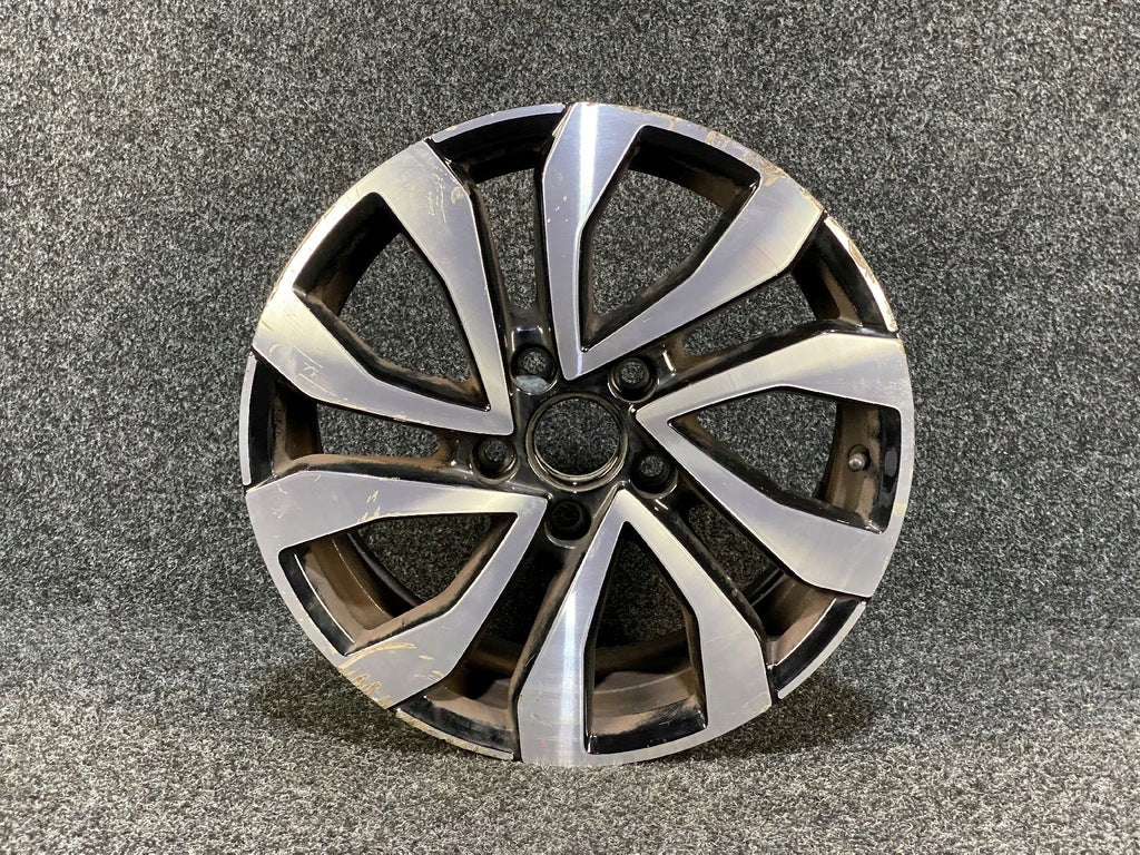 1x Alufelge 16 Zoll 7.0" 5x112 48ET Glanz Schwarz 5H0601025AC VW Golf Viii FEL7086644481mj