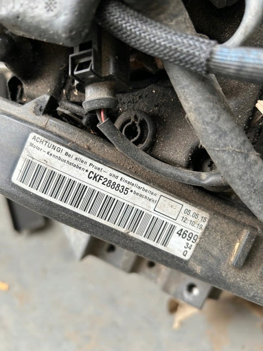Motor Skoda Octavia III CKF 2.0 TDI 2015 Diesel Engine Unkomplett MOT7073310797vy