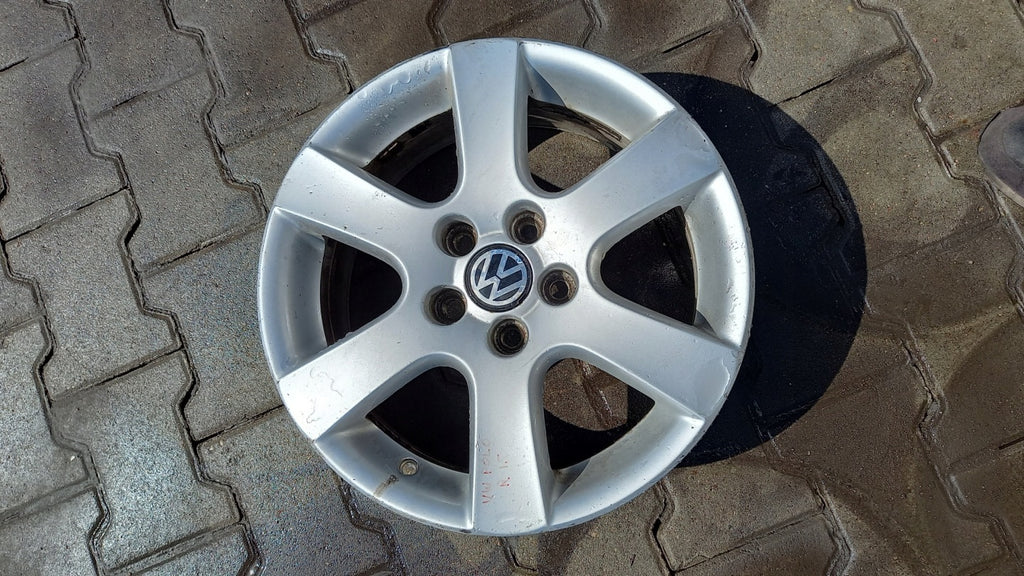 4x Alufelge 15 Zoll 6.0" 5x100 VW Polo Rim Wheel FEL1740050804le