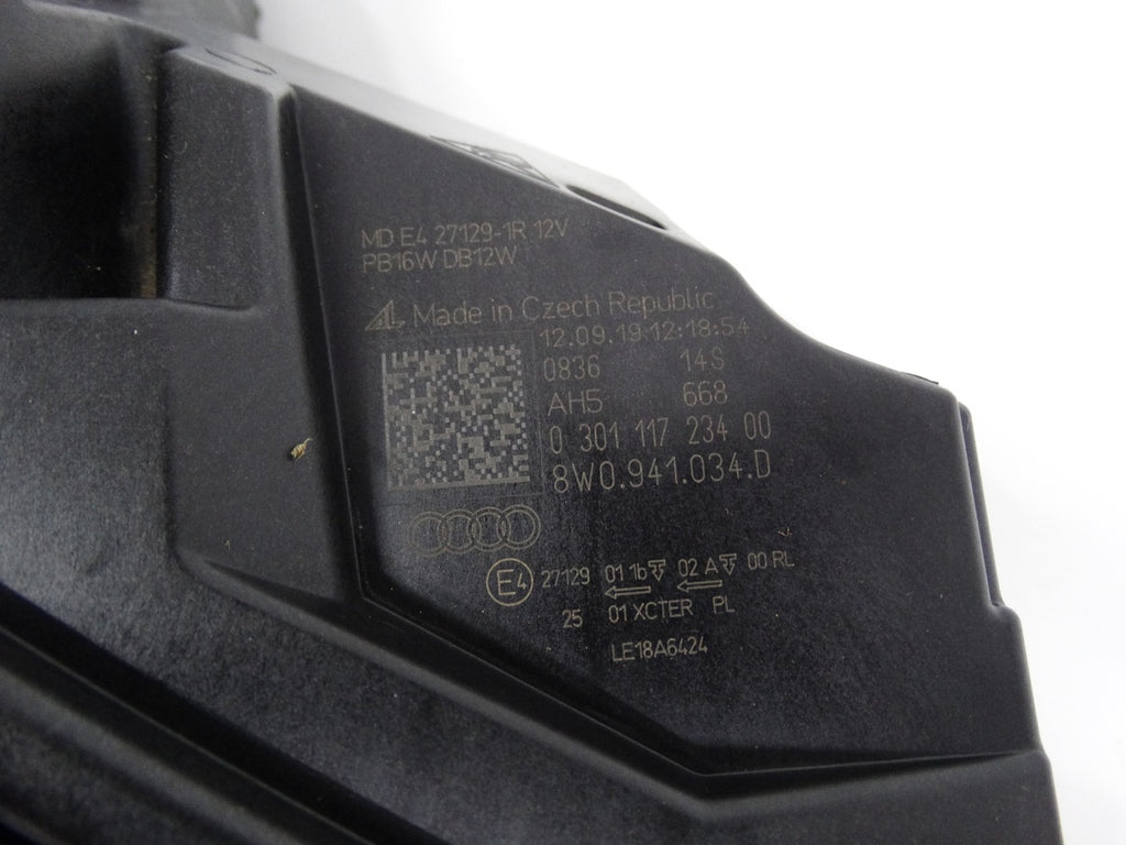 Frontscheinwerfer Audi A4 B9 8W0941034 LED Rechts Scheinwerfer Headlight