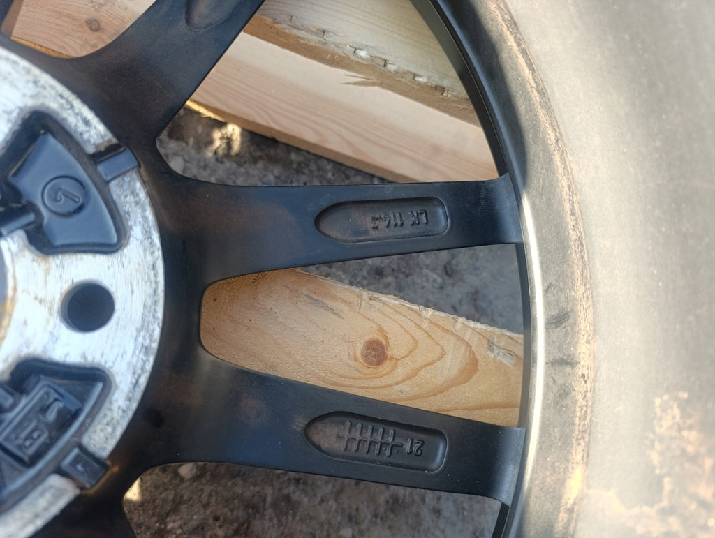 1x Alufelge 18 Zoll 7.5" 4x100 53ET Hyundai I20 Rim Wheel