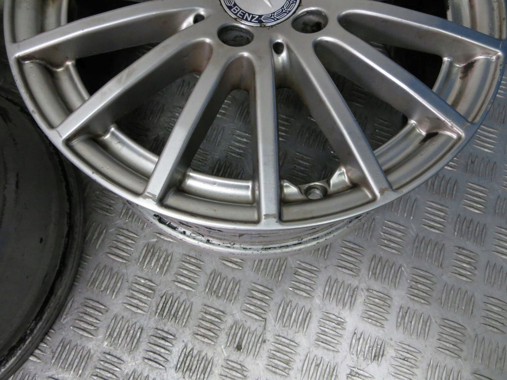 4x Alufelge 16 Zoll 6.5" 5x112 A2054012502 Mercedes-Benz W205 Rim Wheel FEL7185034213rc