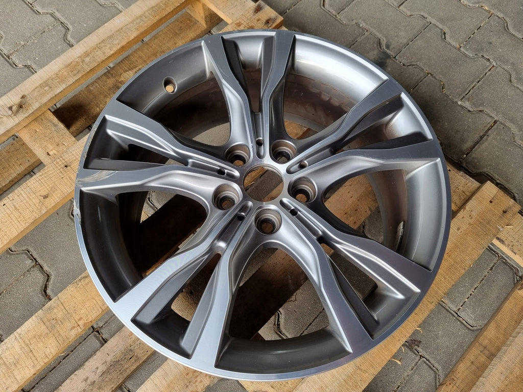 1x Alufelge 18 Zoll 8.0" 5x112 57ET Matt 6855093 BMW 2 F45 F46 Rim Wheel