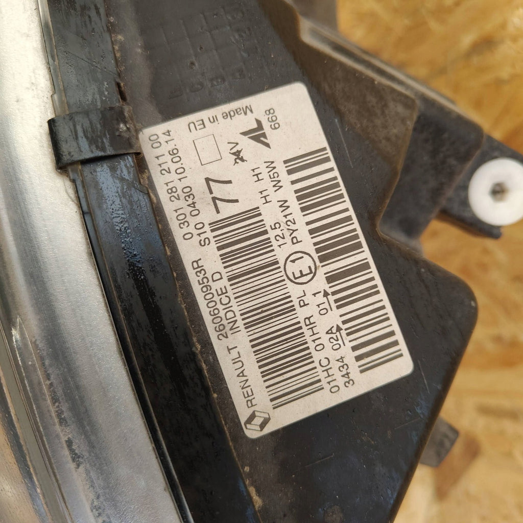 Frontscheinwerfer Renault Captur 30128121100 Ein Stück (Rechts oder Links) SCH8549709830tp