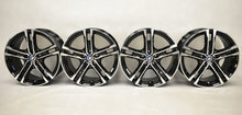 Laden Sie das Bild in den Galerie-Viewer, 4x Alufelge 18 Zoll 8.0" 5x112 57ET Glanz Silber 8092352 BMW F44 1 F40 Rim Wheel FEL6600033323vq