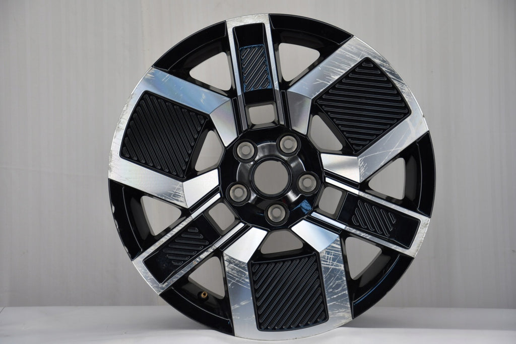 1x Alufelge 18 Zoll 6.5" 5x114.3 38ET Glanz Schwarz 403008515R Renault Rim Wheel FEL7176704666iu