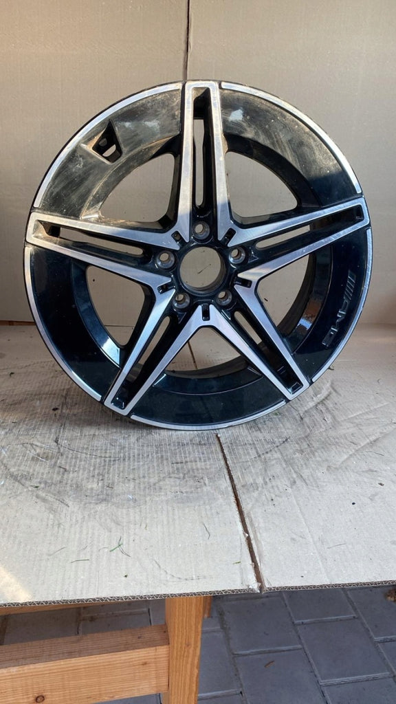 1x Alufelge 18 Zoll 7.5" 5x112 40ET Glanz Schwarz A2064017600 Mercedes-Benz W206 FEL6415992198eh