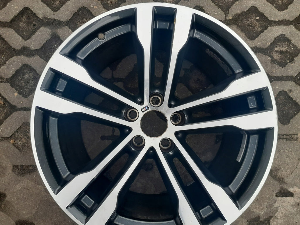 1x Alufelge 20 Zoll 11.0" 5x120 37ET Glanz Silber BMW X5 F15 F16 Mg Rim Wheel FEL6553318790eq