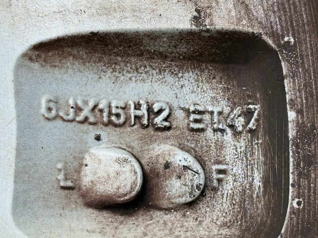 1x Alufelge 15 Zoll 6.0" 5x112 1Z0601025R Skoda Octavia Ii Rim Wheel FEL3669550497ul