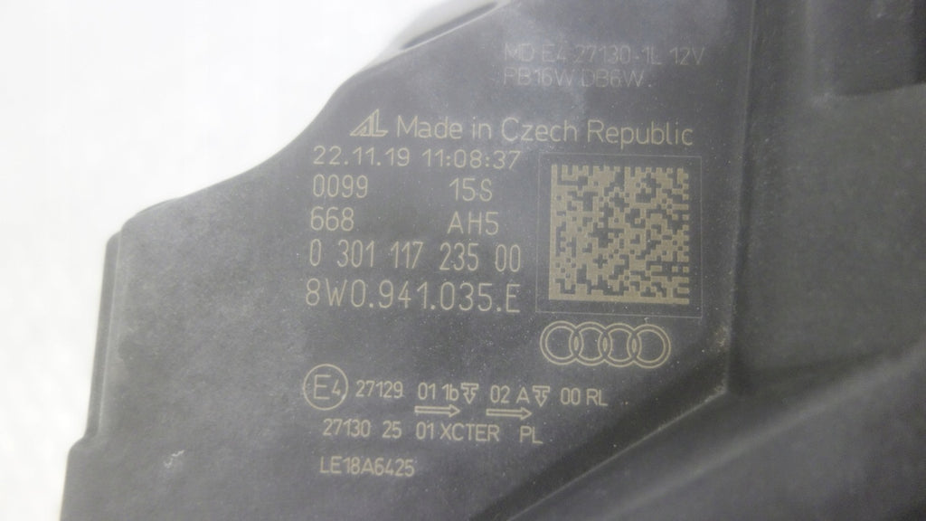 Frontscheinwerfer Audi A4 B9 8W0941035E Full LED Links Scheinwerfer Headlight SCH2915745614fv