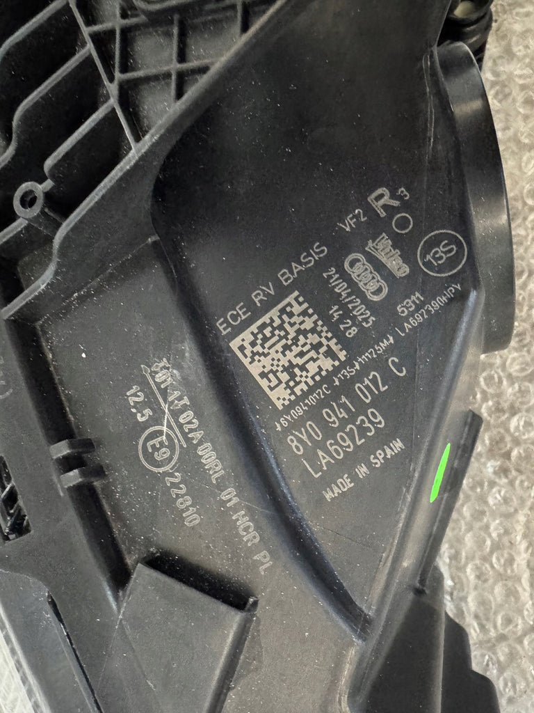 Frontscheinwerfer Audi A3 8Y0941012C Full LED Rechts Scheinwerfer Headlight SCH7166295168dm