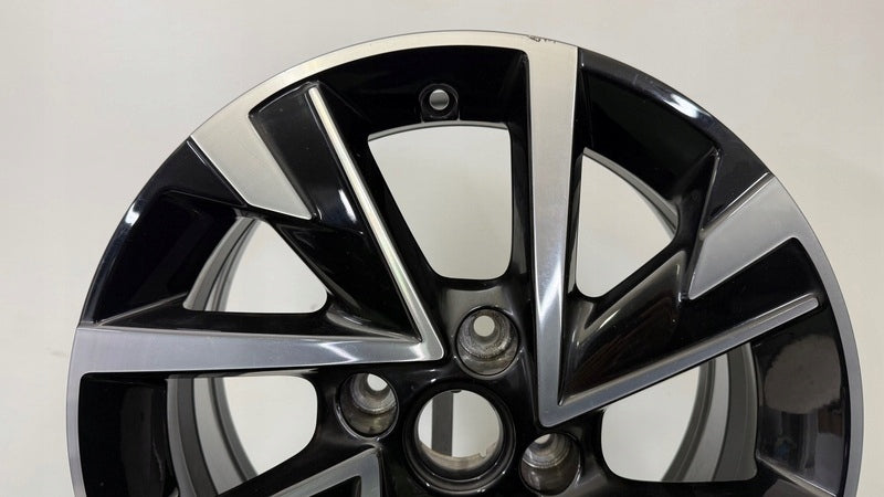 1x Alufelge 16 Zoll 6.5" 4x108 38ET Glanz Schwarz 9847228980- Opel Rim Wheel FEL1812438037cr