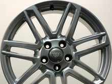 Load image into Gallery viewer, 1x Alufelge 18 Zoll 8.5&quot; 5x112 50ET Glanz Silber 8S0601025M Audi Rim Wheel