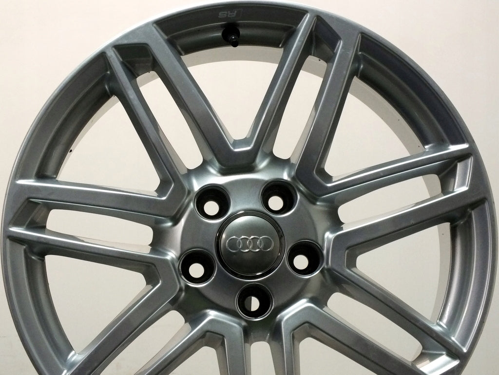 1x Alufelge 18 Zoll 8.5" 5x112 50ET Glanz Silber 8S0601025M Audi Rim Wheel FEL7945477987ga