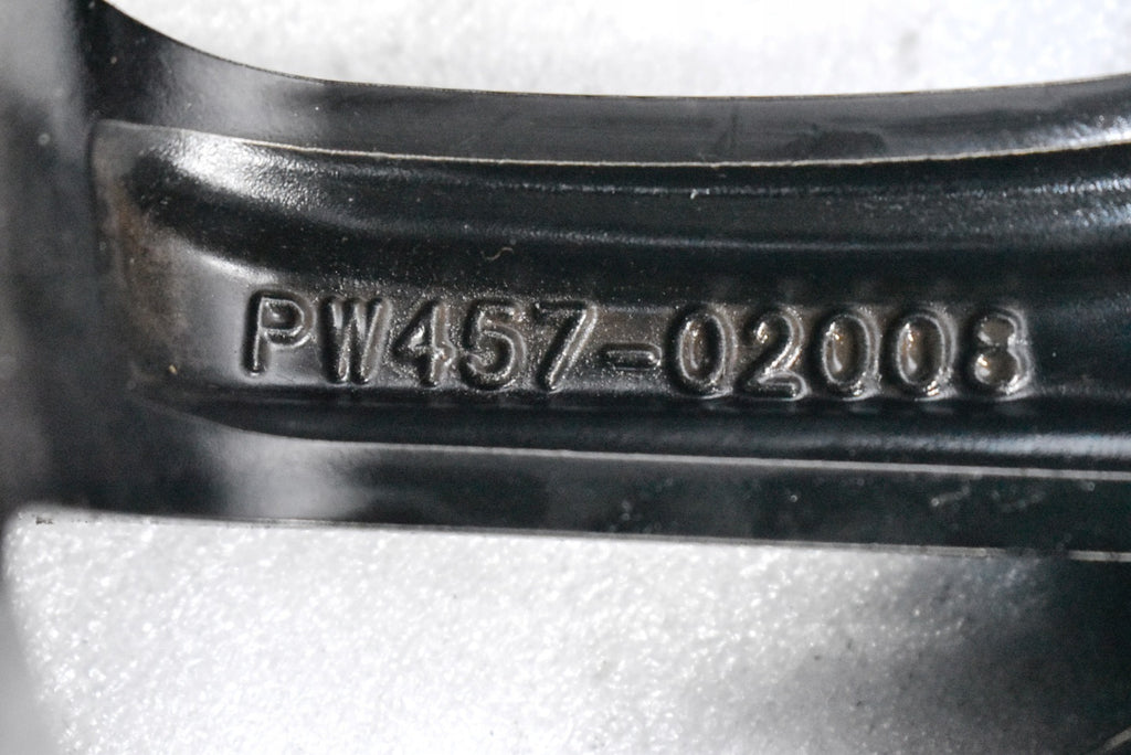 1x Alufelge 17 Zoll 7.5" 5x114.3 40ET Glanz Schwarz PW457-02008 Toyota Corolla FEL1907482916oh