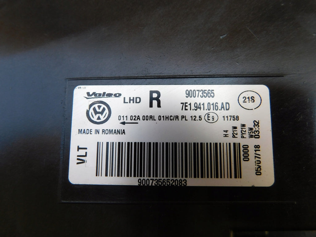 Frontscheinwerfer VW Transporter 7E1941016AD Rechts Scheinwerfer Headlight SCH2568629434en