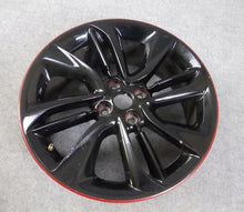 Laden Sie das Bild in den Galerie-Viewer, 1x Alufelge 17 Zoll 7.0&quot; 4x100 44ET Glanz Schwarz Opel Corsa Rim Wheel