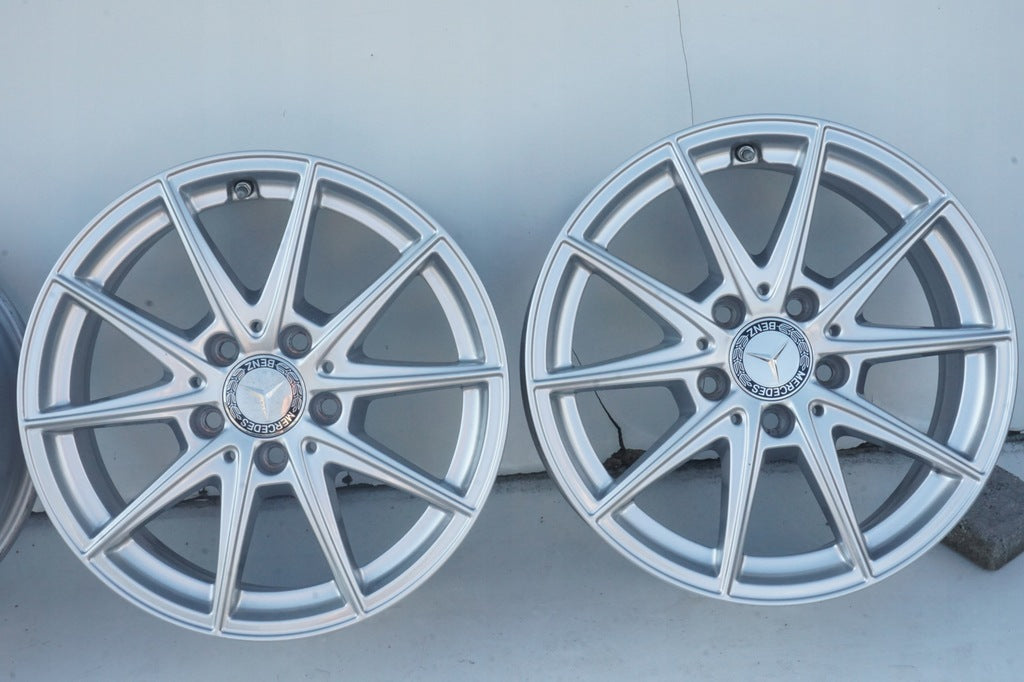 4x Alufelge 16 Zoll 6.5" 5x112 44ET Glanz Silber A1774011100 Mercedes-Benz W177 FEL8822746871up