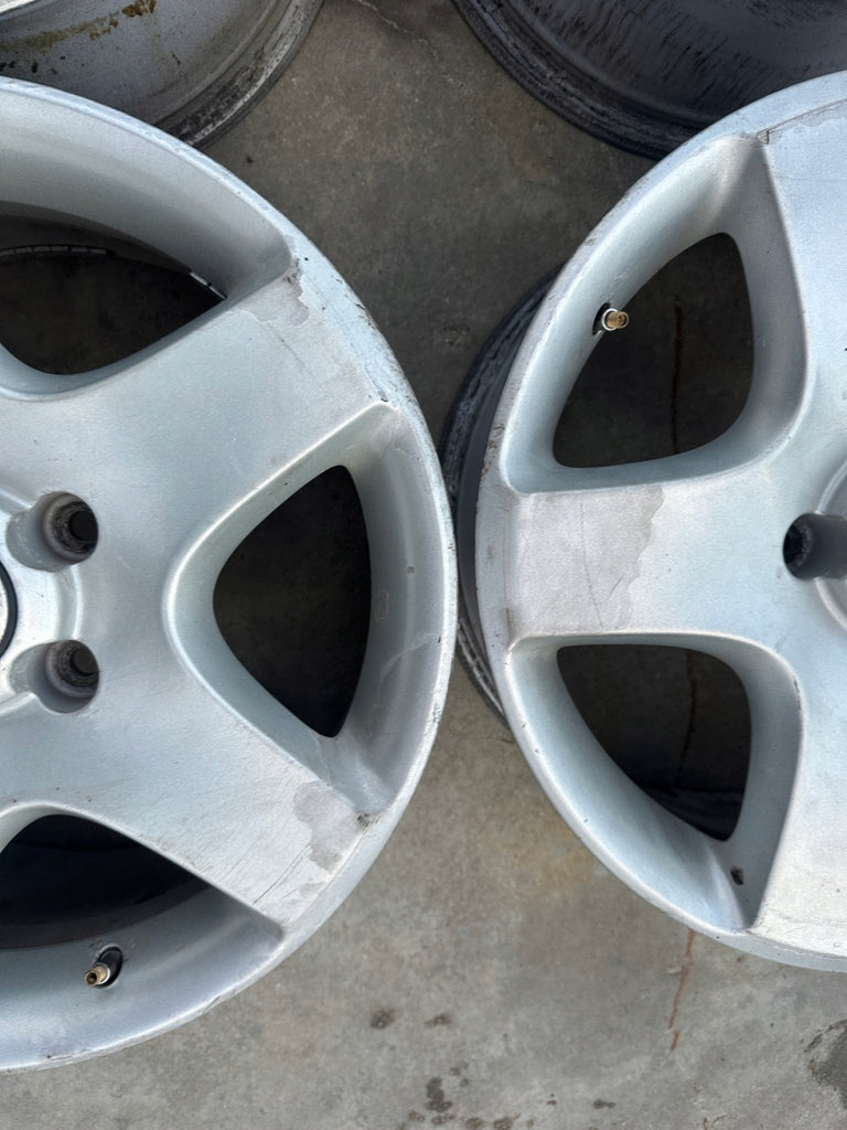 4x Alufelge 17 Zoll 7.5" 5x120 55ET Glanz Silber 7L6601025E VW Touareg Rim Wheel FEL1402595151vn